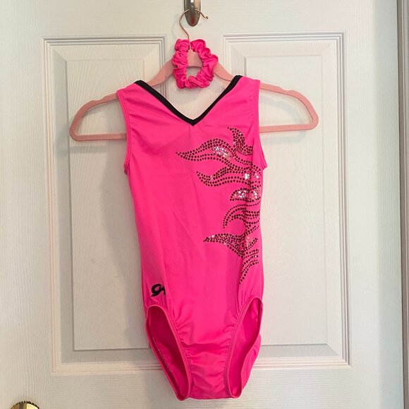 GK Elite Adult Small Gymnastics Leotard - Picture 1 of 2